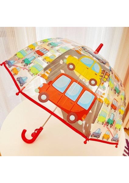 Çizgi Film Sevimli Çocuk Şemsiyesi (Yurt Dışından)