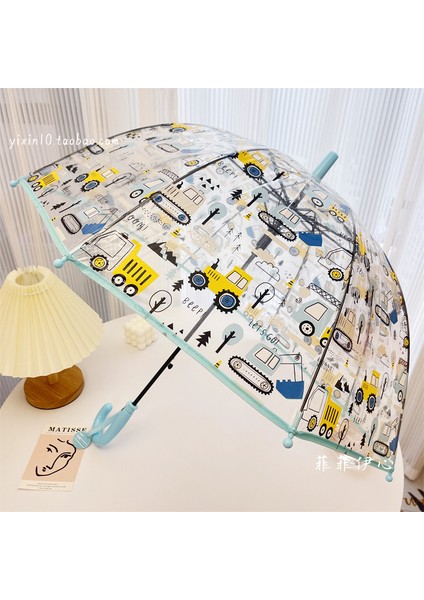 Çizgi Film Sevimli Çocuk Şemsiyesi (Yurt Dışından)