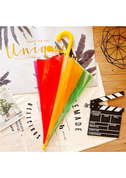 Çizgi Film Sevimli Çocuk Şemsiyesi (Yurt Dışından)