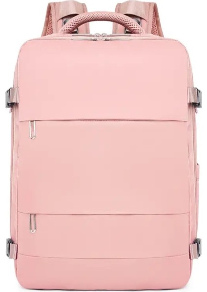 Kadınlar Için Seyahat Sırt Çantası Taşıma Taş Taş Torcu Dizüstü Bilgisayar Sırt Çantası Uçuş Onaylı Kolej Hemşire Çantası Haftalık Rengi Için Gündelik Day Renk: Pink-A (Yurt Dışından)