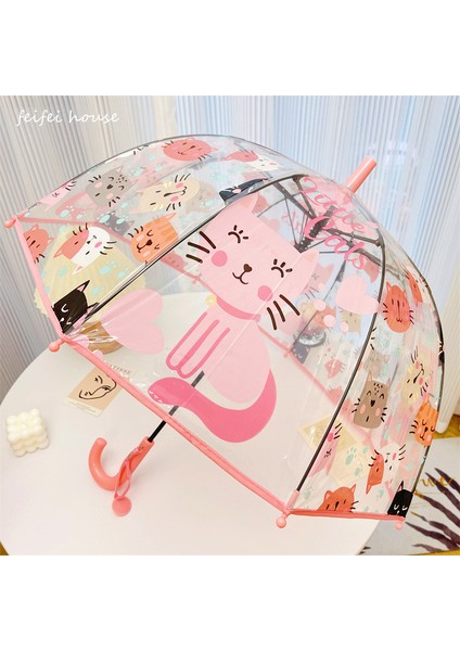 Çizgi Film Sevimli Çocuk Şemsiyesi (Yurt Dışından)