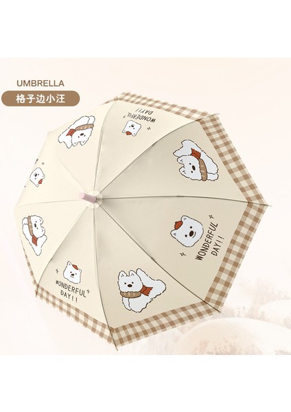 Okul Için Yeni Uzun Saplı Çocuk Şemsiyesi (Yurt Dışından)