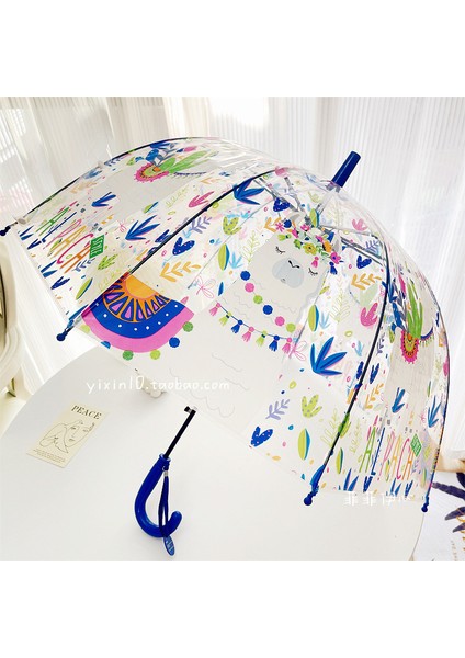 Çizgi Film Sevimli Çocuk Şemsiyesi (Yurt Dışından)