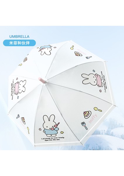 Okul Için Yeni Uzun Saplı Çocuk Şemsiyesi (Yurt Dışından)