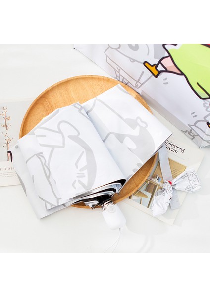 Çizgi Film Sevimli Çocuk Şemsiyesi (Yurt Dışından)