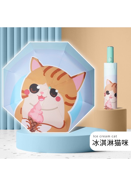 Çizgi Film Güvenlikli Çocuk Şemsiyesi (Yurt Dışından)