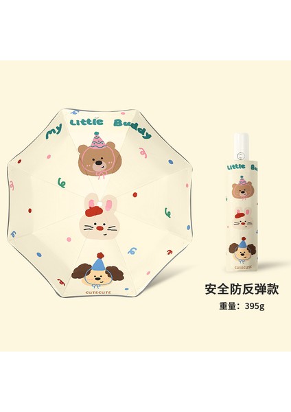Okul Için Sevimli Öğrenci Şemsiyesi (Yurt Dışından)