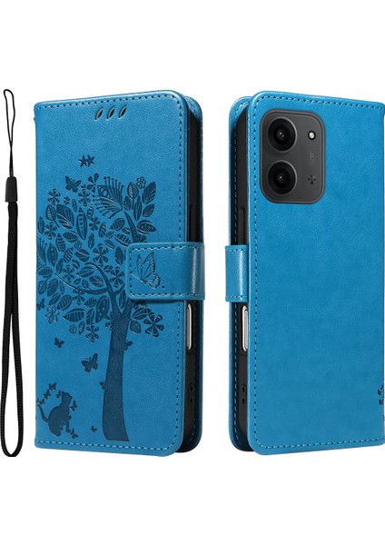 Xiaomi Redmi 15C 4g Deri Cüzdan Kılıfı ve Standı (Yurt Dışından)