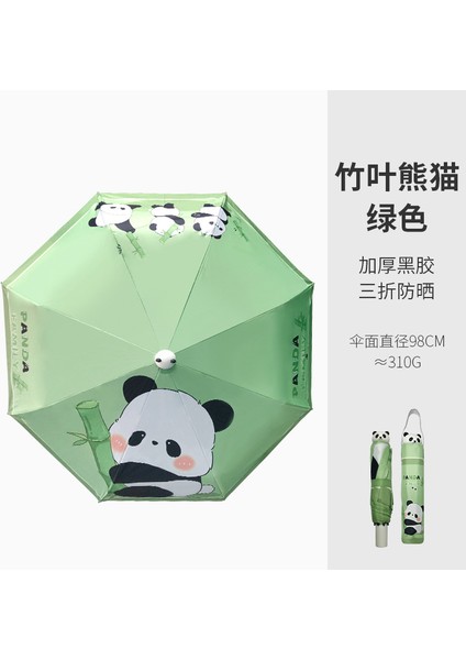 Sevimli Karikatür Tarzı Öğrenci Şemsiyesi (Yurt Dışından)