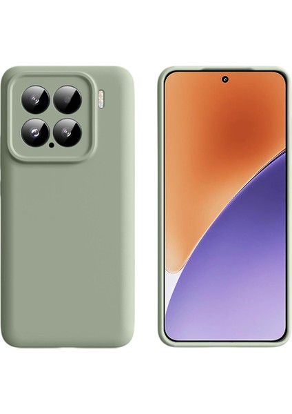 Xiaomi 15 Magsafe Sıvı Silikon + Pc Telefon Kılıfı ile Uyumlu (Yurt Dışından)