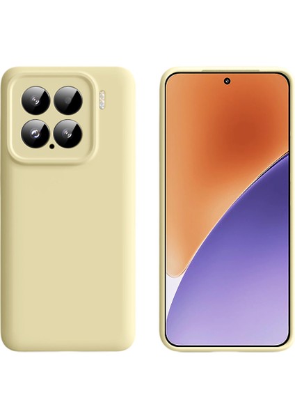 Xiaomi 15 Magsafe Sıvı Silikon + Pc Telefon Kılıfı ile Uyumlu (Yurt Dışından)