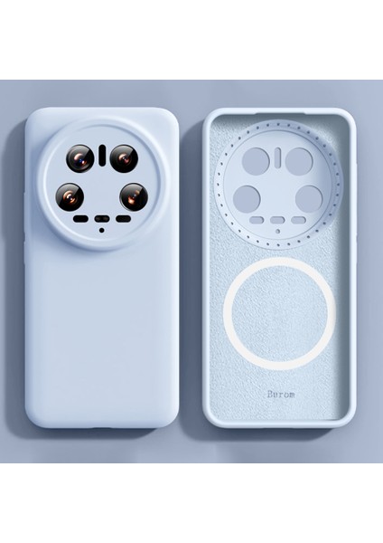 Xiaomi 14 Ultra Magsafe Sıvı Silikon + Pc Telefon Kılıfı ile Uyumlu (Yurt Dışından) modelleri