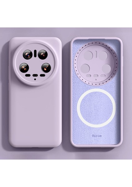 Xiaomi 14 Ultra Magsafe Sıvı Silikon + Pc Telefon Kılıfı ile Uyumlu (Yurt Dışından) modelleri