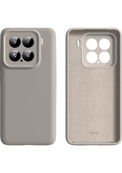 Xiaomi 15 Sıvı Silikon + Pc Darbeye Dayanıklı Telefon Kılıfı (Yurt Dışından)