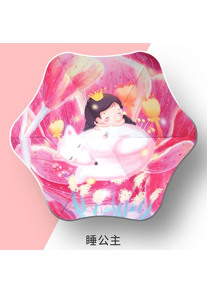 Çizgi Film Güvenlikli Çocuk Şemsiyesi (Yurt Dışından)