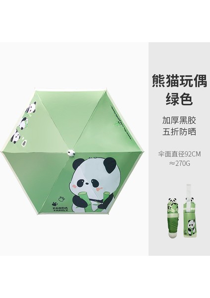 Sevimli Karikatür Tarzı Öğrenci Şemsiyesi (Yurt Dışından)