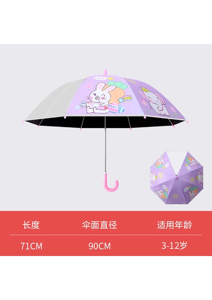 Okul Için Sevimli Öğrenci Şemsiyesi (Yurt Dışından)