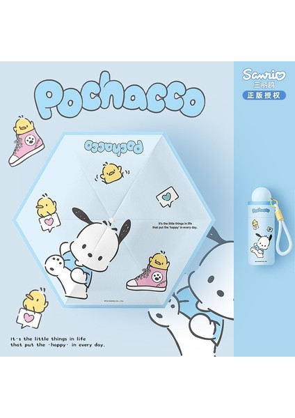 Çizgi Film Güvenlikli Çocuk Şemsiyesi (Yurt Dışından)