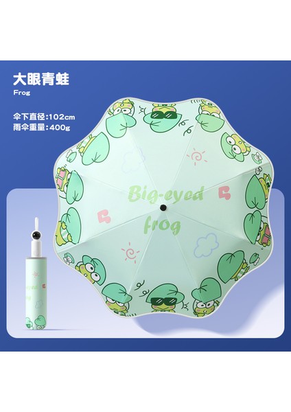 Çizgi Film Güvenlikli Çocuk Şemsiyesi (Yurt Dışından)