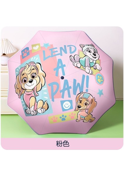 Çizgi Film Güvenlikli Çocuk Şemsiyesi (Yurt Dışından)