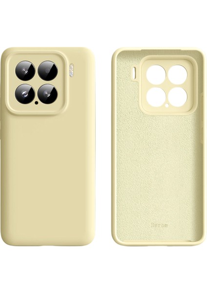 Xiaomi 15 Sıvı Silikon + Pc Darbeye Dayanıklı Telefon Kılıfı (Yurt Dışından)