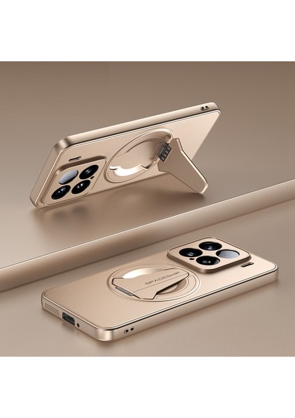 Xiaomi 15 Gizli Destek Standı Mat Pc Tpu Telefon Arka Kapağı Magsafe ile Uyumlu (Yurt Dışından) fiyatları