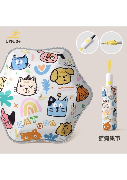 Okul Için Sevimli Öğrenci Şemsiyesi (Yurt Dışından)