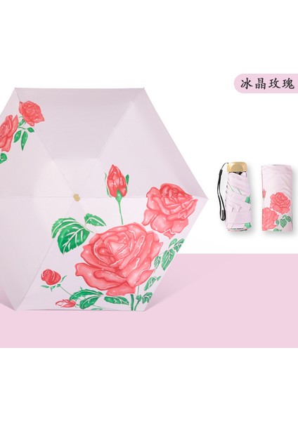 Sevimli Karikatür Tarzı Öğrenci Şemsiyesi (Yurt Dışından)