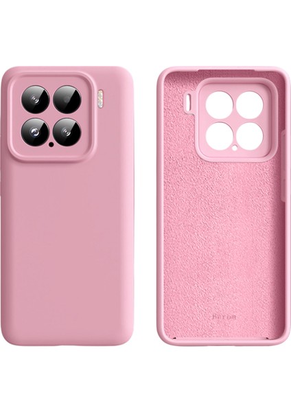 Xiaomi 15 Sıvı Silikon + Pc Darbeye Dayanıklı Telefon Kılıfı (Yurt Dışından)