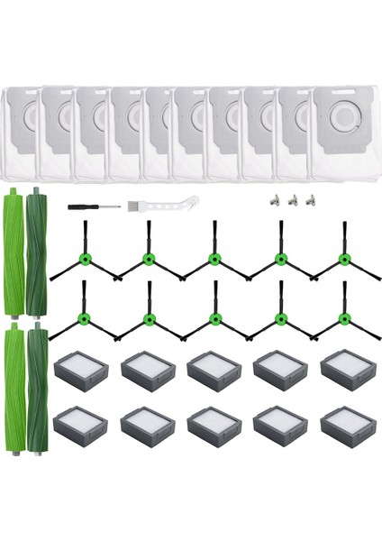 Irobot Roomba I &amp; J Serisi Için Uyumlu Değiştirme Aksesuarları, I8 I8+ I7 I7+ I6 I6+ J8+ J8 J5+ J5 Robotoics Kit (Yurt Dışından)