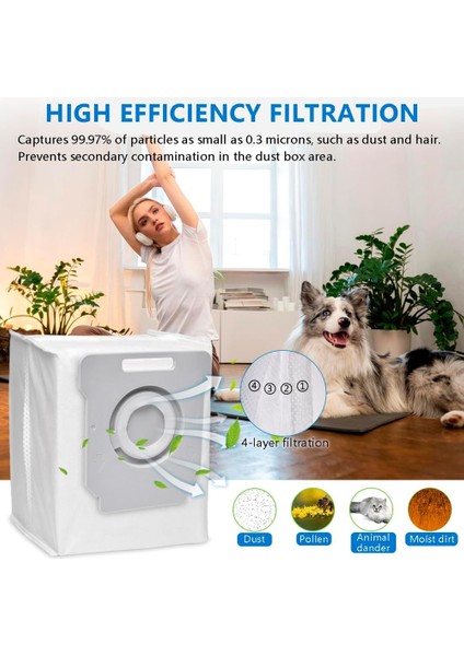 Irobot Roomba I &amp; J Serisi Için Uyumlu Değiştirme Aksesuarları, I8 I8+ I7 I7+ I6 I6+ J8+ J8 J5+ J5 Robotoics Kit (Yurt Dışından) fırsatları