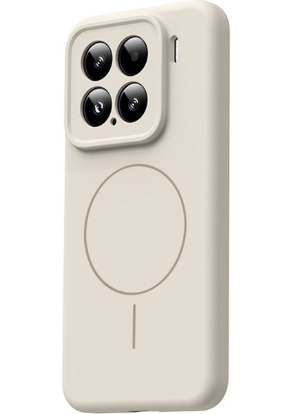 Xiaomi 15 Yumuşak Cilt Dokunuşlu Sıvı Silikon + Pc Telefon Kılıfı Magsafe ile Uyumlu (Yurt Dışından) fiyatları