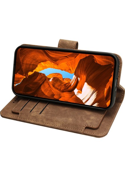 Xiaomi Poco F7 5g Deri Cüzdan Telefon Kılıfı 9 Kart Yuvası ile (Yurt Dışından) fırsatları