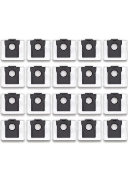 20PCS Dreame Bot Için Dokuma Toz Çantası X30PRO Ultra X30PRO Plus Robot Vakum Süpürge Çöp Torbası Yedek Parçaları (Yurt Dışından)