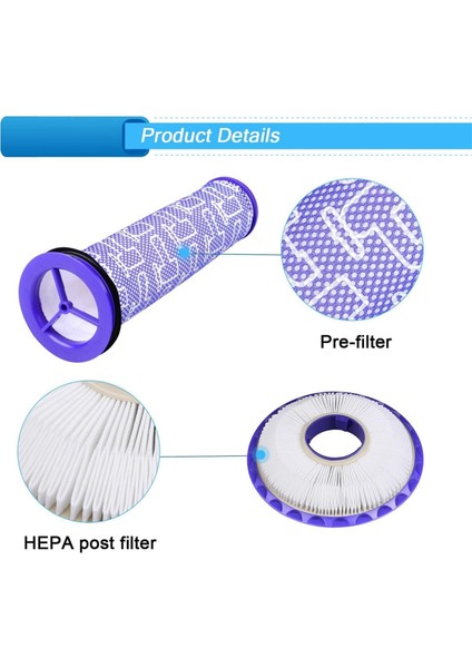 Dyson DC41 Vakum Süpürücü Için DC41 Filtreleri Değiştirme ve Hortum Montajı, Bölüm 920769-01 ve 920640-01 ile Karşılaştırın (Yurt Dışından) fırsatları