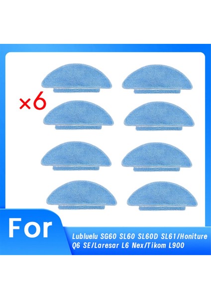 8 Pcs Lubuelu SG60 SL60 SL60D SL61/LARESAR L6 Nex/tikom L900 Robot Vakum Süpürge Parçaları Değiştirme (Yurt Dışından)