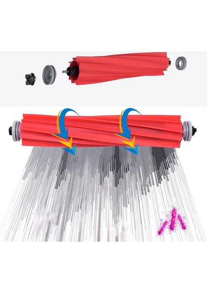 Roborock S7 Plus/s7+ Vakum Süpürücü Ana Yan Fırça Hepa Filtre Mop Bez Toz Çantaları Için Yedek Parçalar (Yurt Dışından) fırsatları