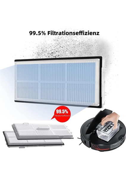 Roborock S7 Plus/s7+ Vakum Süpürücü Ana Yan Fırça Hepa Filtre Mop Bez Toz Çantaları Için Yedek Parçalar (Yurt Dışından) indirimleri