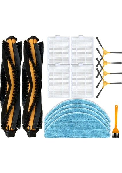 Honiture Için Q5 Robot Vakum Temizleyici Yedek Yedek Parçalar Aksesuarlar Ana Yan Fırça Hepa Filtre Mop Bez Rag (Yurt Dışından)