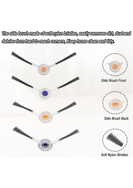 Narwal Freo x Için Plus Robot Vakum Süpürge Ana Yan Fırça Hepa Filtre Mop Bez Toz Çantaları Yedek Parçalar (Yurt Dışından) fırsatları