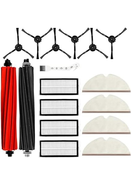 Roborock Q8 Max/q8 Max +/q5 Pro/q5 Pro + Vakum Süpürge Için Uyumlu Değişen Aksesuar Kiti (Yurt Dışından)