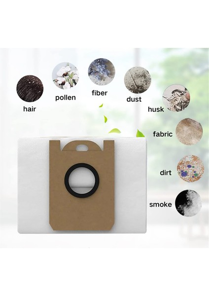 Bobsweep Dustin ve Orb-I Robot Vakum Temizleyici Parçaları Için 10 Pcs Yedek Toz Torbaları Toz Çantası (Yurt Dışından) fiyatları