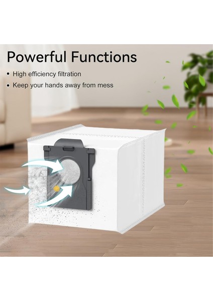 Dreame Mova E30 Ultra Robot Vakum Temel Süpürücü Ana Yan Fırça Hepa Filtre Mop Pad Toz Çantası (Yurt Dışından) fırsatları