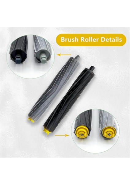 Irobot Roomba 800 Serisi 850 860 861 864 866 870 871 880 890 891 900 Serisi 960 961 980 981 985 Filtre Fırça Parçaları (Yurt Dışından) modelleri