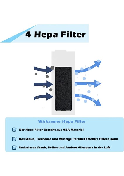 Ecovacs Deebot T20 Omnı, T20E Omnı Robot Vakum Süpürge Ana Yan Fırça Hepa Filtreler Toz Torbaları Mop Bez Parçaları (Yurt Dışından) fırsatları