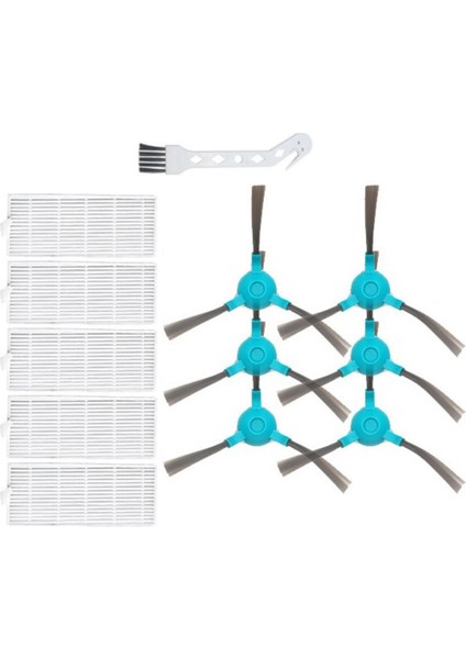 Conga 1290 1390 1590 Robot Vakum Süpürge Yedek Yan Fırça Hepa Hava Filtre Parçaları (Yurt Dışından) fiyatları