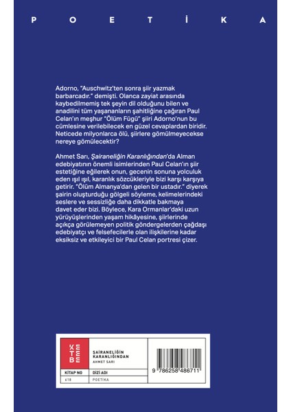Şairaneliğin Karanlığından - Ahmet Sarı fiyatları