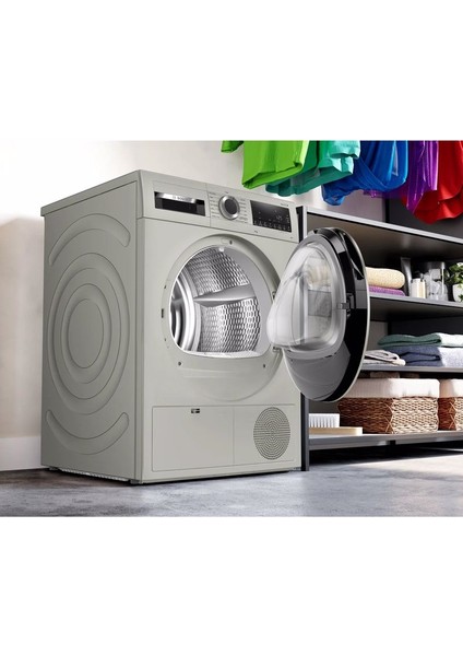 9 Kg A++ Enerji Sınıfı Isı Pompalı Kurutma Makinesi - Dijital Kontrol Paneli, Inox Renk, 64 dB Sessiz Çalışma fiyatları