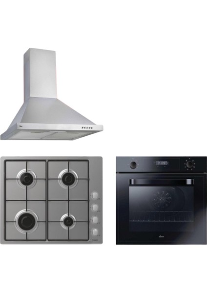 & Candy Miventa Ankastre Set (HCH6MXTK + CHW6LX + HOT3051BI/E)