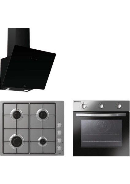 & Candy Fiorvi Ankastre Set (HDG6C1GBTK + CHW6LX + HON602X-TN)